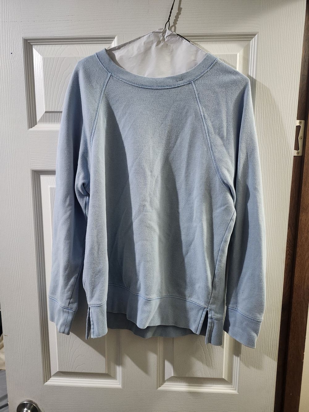 PINK Victoria's Secret Light Blue Crewneck Sweatshirt